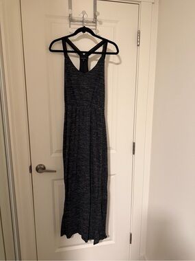 Dynamite Black Heather Racerback Maxi Dress